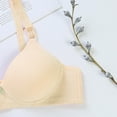 thumbnail image 3 of UPPADA Womens Bras Pack Push Up Bra Front Closure Pack Of Bras Wide Strap Bra,Beige Xl, 3 of 4