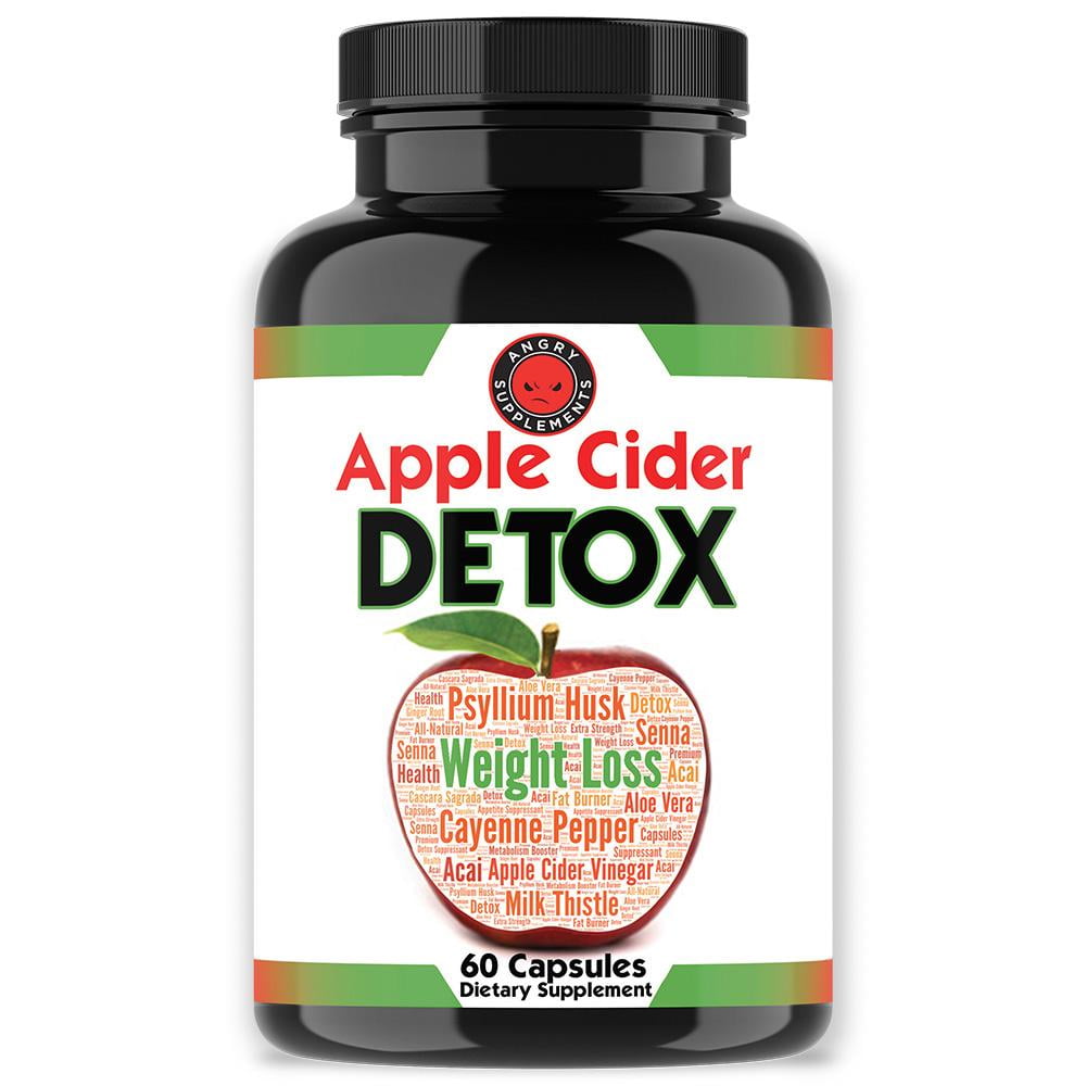 Angry Supplements Apple Cider Detox, Weight Loss Aid with ACV