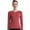 Watermelon Red, variant on Tiqkatyck Womens Tops Clearance, Women's Thermal Shirts Fleece Lined Tops Long Sleeve Mock Neck Cold Weather Running Tops Thumbholes Fall Shirts for Women 2024, Pullover Sweatshirts for Women Black S