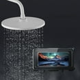 thumbnail image 6 of Luxcidy Waterproof Shower Phone Holder with 360° Rotation, Bathroom Waterproof Case Shower Holder, Anti Fog High Sensitivity Phone Case Mount Box for Bathroom Wall, Mirror, Bathtub, and Kitchen, 6 of 6