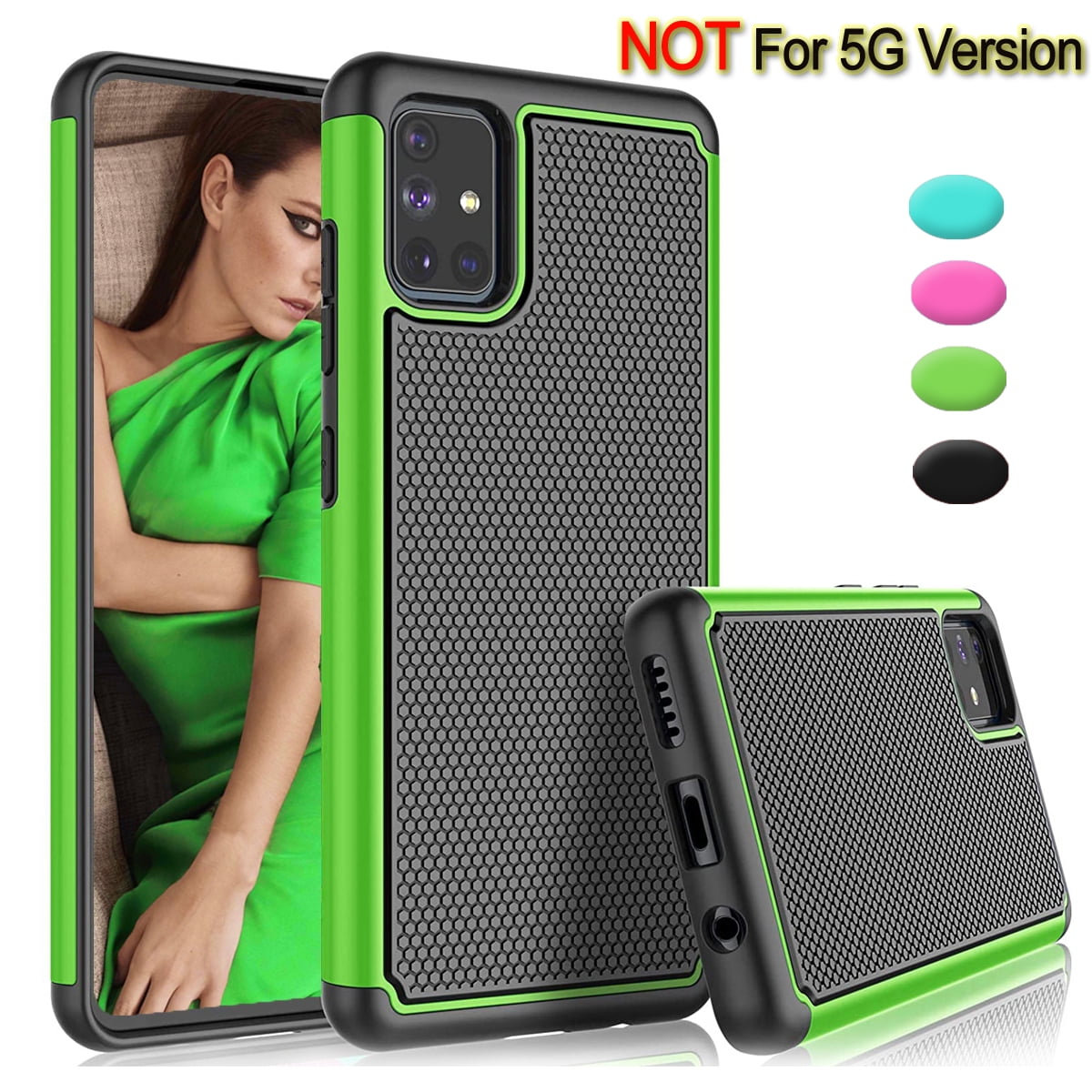 Galaxy A71 Case, [4G Version] Galaxy A71 4G Case , Tinysaturn Shock