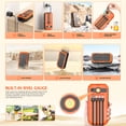 thumbnail image 4 of Maoww ABS External Battery With Built-In Flashlight And Hand-Cranked Generator Multiple Protections black, 4 of 5