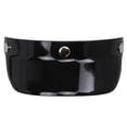 thumbnail image 1 of Universal 3 Snap-Button Visor Flip Up Wind Shield for Open Face Motorcycle Helmet, 1 of 7