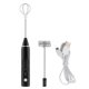 thumbnail image 2 of Ounissouiy Espumador de leche automático con 3 velocidades ajustables, 2 batidores de alambre inoxidable, integrada de 1200mah, agitador de café, Cocina y Comedor No.2 Ounissouiy HA027806-02, 2 of 6