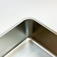 thumbnail image 4 of Stainless Steel Pet Litter Box 18"x14"x2.75" for Cat, Dog & Rabbit, Corrosion Resistant Easy Clean No Residue Build Up Never Absorbs Odor Stains Rusts Durable Pan (M (18"x14"), 2.75" Deep), 4 of 5