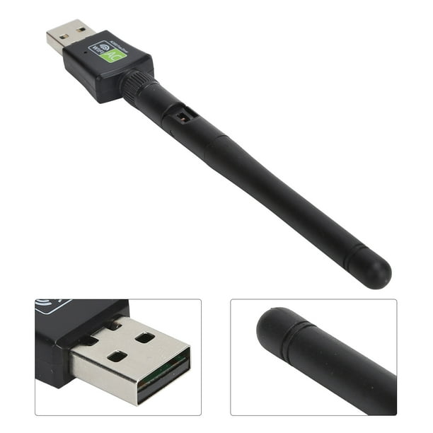 Dongle USB WiFi, Adaptador De Red Inalámbrico De 2,4 Ghz+5 Ghz Plug And Play Para Computadora Portátil