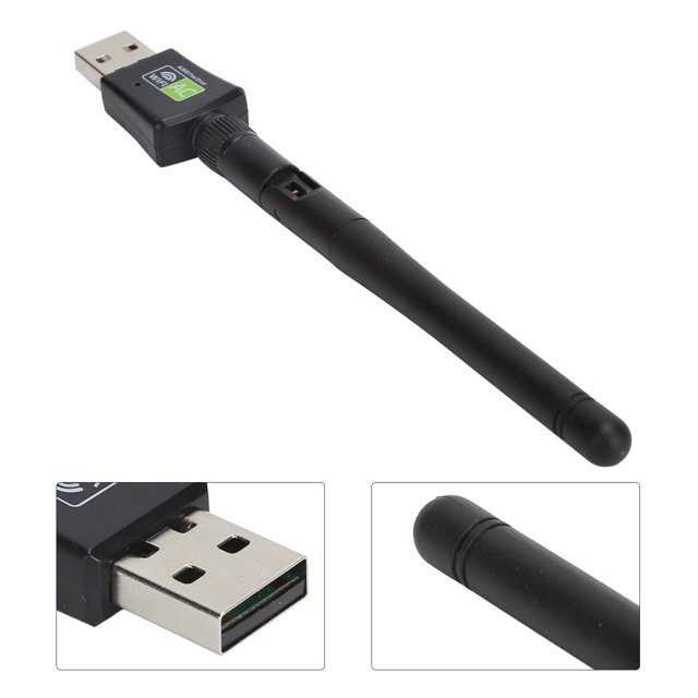 Dongle USB WiFi, Adaptador De Red Inalámbrico De 2,4 Ghz+5 Ghz Plug And Play Para Computadora Portátil