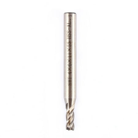 

4-flute Mill Cutter Milling Rotating Tool 4mm-12mm HSS CNC Straight Shank 4 Flute End Mill Cutter Drill Bit