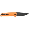 thumbnail image 2 of SOG SOG13110243 Adventurer 3.5" Stainless Blade Black/Orange Folding Knife, 2 of 6