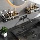 thumbnail image 2 of Bathroom Shelf Triangular Shelf Punch-Free Corner Shelf Suction Cup Tripod 2 Pcs, 2 of 3