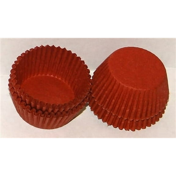 #5 Red Paper Candy Cup Cups 200 Pack Candy Making Supplies
