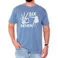 thumbnail image 2 of Six Seven Skeleton Shirt for Men & Women Funny Gen Z 6 7 Halloween Meme Tee Blue Jean Shirt Adult Large, 2 of 4
