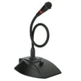 thumbnail image 2 of Universal USB Desktop Microphone Mini Wired Studio Speech Meeting Stand Mic for PC Laptop, 2 of 8