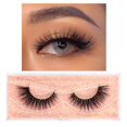 thumbnail image 1 of FOXESJI maquillaje pestañas de visón esponjosas suaves pestañas postizas completas pestañas postizas gruesas extensión de pestañas tenues pestañas de visón 3D naturales Tan Jianjun unisex, 1 of 2