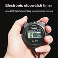 thumbnail image 3 of Digital Stopwatch Waterproof Compact Size Simple Operation No Clock No Date Silent Stopwatch Timer Chronograph Devices, 3 of 10