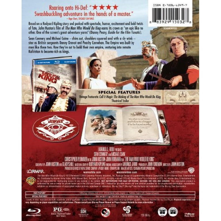The Man Who Would Be King (Blu-ray) - Walmart.com