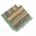 thumbnail image 2 of Women's Zig-Zag Knit Tassel Fringed Pullover Poncho Sweater Cape Shawl Wrap Green, 2 of 8