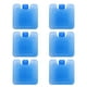 thumbnail image 1 of 6 unidades de bloques de refrigeración de hielo reutilizables para refrigeradores portátiles, ventiladores, loncheras y camping., 1 of 5