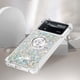 thumbnail image 5 of Funda para Xiaomi Poco X4 Pro 5G con Brillo Líquido Flotante, Purpurina, Parachoques y Anillo Giratorio Soporte, 5 of 5