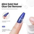 thumbnail image 6 of Gellen Nail Glue Gel for Fake Nails Tips, 1Pc 15g Solid Gel Nail Glue for Press ons Nails with 60ml Nail Glue Remover Set, 6 of 9