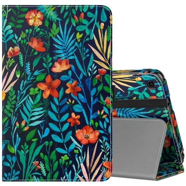 Funda compatible con Samsung Galaxy Tab A 8.0 2019 con S Pen, funda plegable de primera calidad con soporte para tableta Galaxy Tab A 8.0 SM-P200 (Wi-Fi)/SM-P205 (LTE) 2019 - Jungle Night