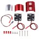 thumbnail image 3 of Motor de doble ventilador para coche, radiador de refrigeración doble para E-REVO, 41-43mm, Motor 1/8 SUMMIT, disipador térmico, piezas de repuesto E65D, 1/10, 3 of 4