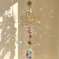 thumbnail image 4 of Flower Suncatchers with Crystal for Window Prism Garden Decorations Flower Ornaments Sunlight Reflection, 4 of 8