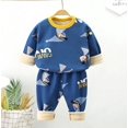 thumbnail image 1 of Conjunto de pijamas de invierno para niños, ropa de dormir de algodón con dibujos animados, para el hogar, para niñas de 4, 6 y 8 años, 1 of 4