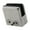 square clip, variant on Glass Railing Clamp with Rubber Gaskets Stainless Steel Glass Clip Mounting Brackets Adjustable Glass Shelf Brackets