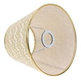 thumbnail image 1 of Minkissy 1Pack Large Lampshade Golden Fabric Simple Dust Cover Living Room, 1 of 4