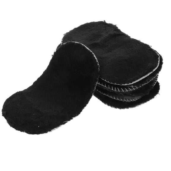 LOLIPPYY 8Pcs Multipurpose Shoe Shine Cloth and Care Gloves with Polishing Brush for Sofas