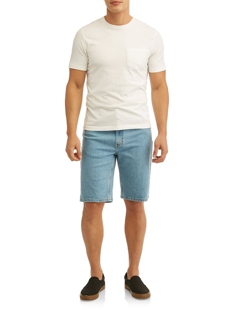 George Men's and Big Men's 100% Cotton 5 Pocket Jean Shorts