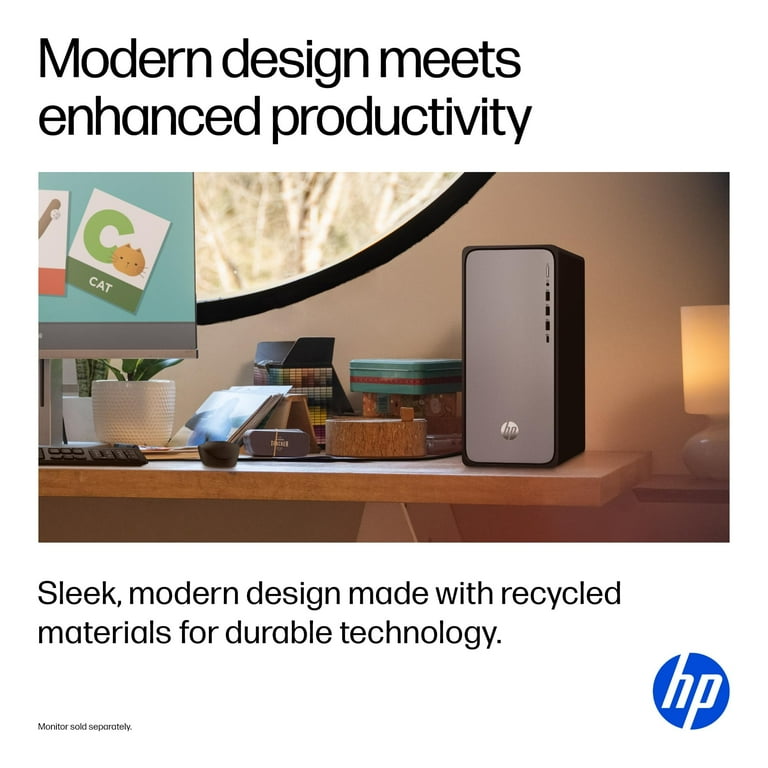 HP OmniDesk Desktop PC, Intel Core i5-14400, 32GB DDR5 RAM, 1TB