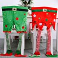 thumbnail image 4 of Coxeer Christmas Chair Cover Festival Decorative Cute Chair Protector Chair Back Cover, 4 of 8
