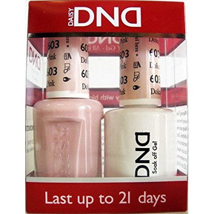 Dnd Nail Polish Gel Matching Lacquer Set 603 Dolce Pink