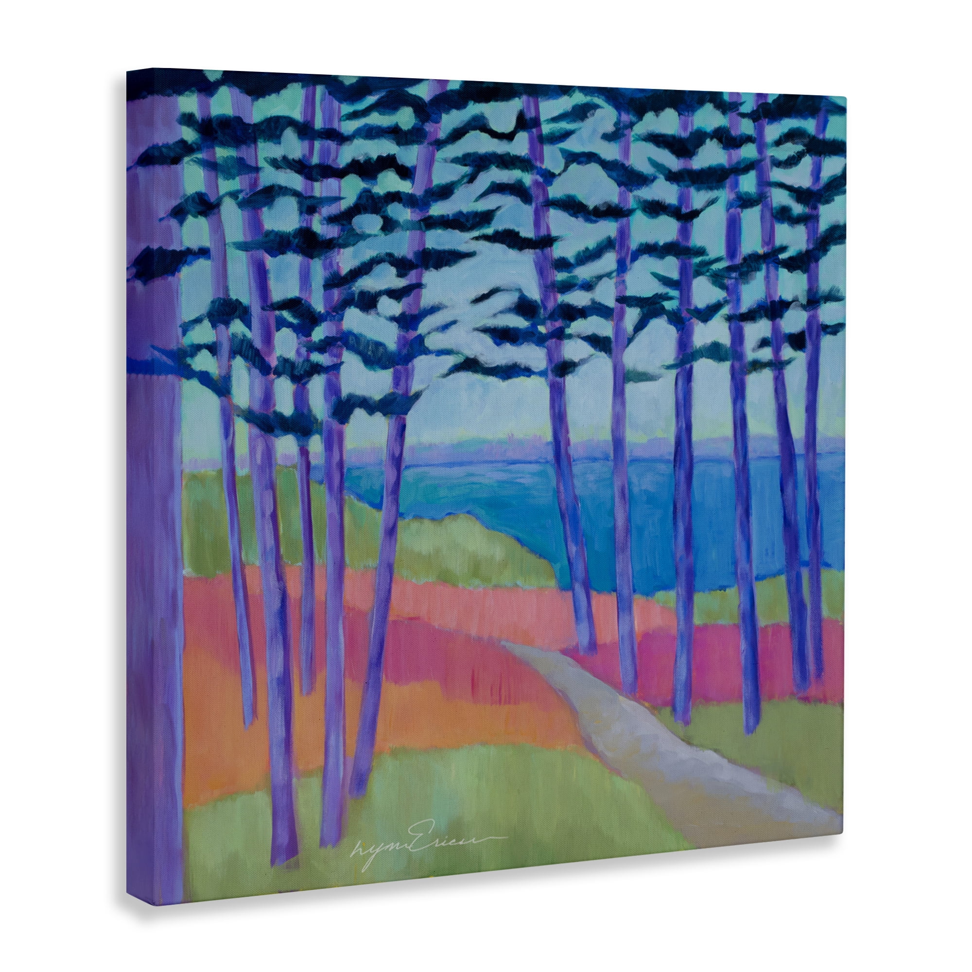 Stupell Industries Razzle Dazzle Forest Scene Canvas Wall Art, design by Lynn Ericson Fine Art