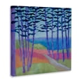 thumbnail image 2 of Stupell Industries Modern Razzle Dazzle Forest Scene Canvas Art, 24 x 24, by Lynn Ericson Fine Art, 2 of 8