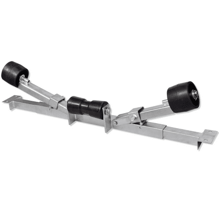 Adjustable Keel Roller Bracket - Boat Trailer Bottom Support Bracket with Keel Rollers