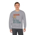 thumbnail image 5 of Papa 80th Birthday Fathers Day Sweatshirt Gifts Crew Neck Shirt Long Sleeve, 5 of 5