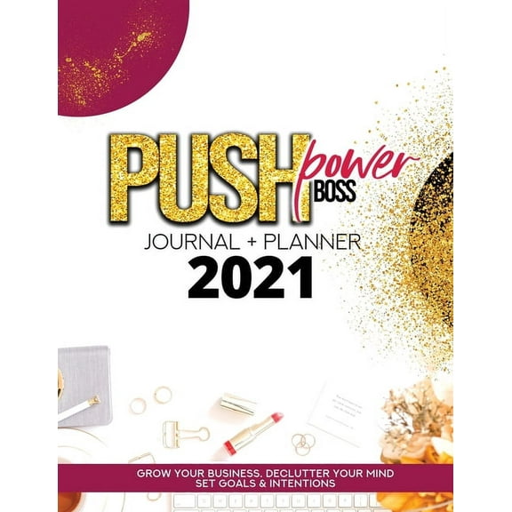 Push Power Boss Planner   Journal, (Paperback)