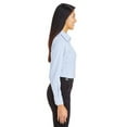 thumbnail image 4 of Devon & Jones CrownLux Performanceâ„¢ Ladies' Micro Windowpane Shirt - DG540W, 4 of 4