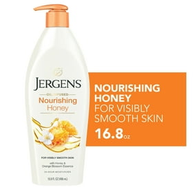 Jergens Nourishing Honey Dry Skin Body Lotion, 16.8 fl oz