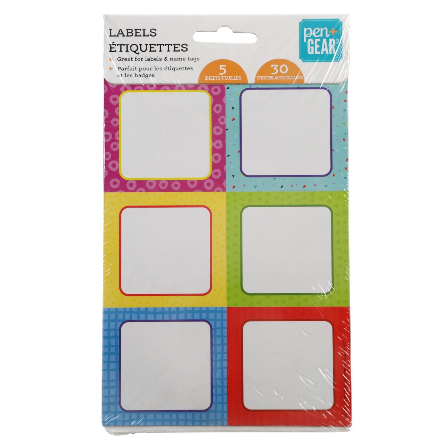 Pen + Gear 30CT Square Labels