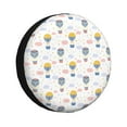 thumbnail image 1 of Balery Hot Air Balloon Cubiertas para Neumáticos - Protector Resistente para Neumáticos de Camioneta, SUV, Remolque, Camper y RV-15 inch, 1 of 6