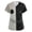Complexion&23^0729C, variant on Halloween Women Scrubs Top Spooky Cat Nurses Uniform Funny Ghost Pumpkin Side Slit Stretch Women Workwear with Pocket S-5XL