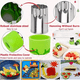 thumbnail image 4 of Kit Reposteria Pasteleria para Sandwich de acero inoxidable  Malubero, Multicolor, 4 of 5