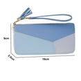 thumbnail image 2 of Large Capacity Wallet for Women Credit Card Holder PU Leather Wallet with Zipper, 2 of 5