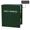 thumbnail image 5 of Carstens 3-Inch Heavy Duty 3-Ring Binder for OSHA Manuals - Side Opening, Forest Green, 5 of 5