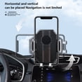 thumbnail image 3 of Injueey Soporte para teléfono de coche, soporte plegable portátil con cerradura, soporte ajustable con ventosa para teléfono móvil de 360 Teléfono y Comunicación, 3 of 6