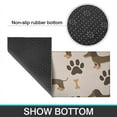 thumbnail image 6 of Dachshund and Paws Kitchen Rugs Sets Of 2,Anti Fatigue Kitchen Mat Rugs Non Slip Washable,Decorative Kitchen Floor Mats for Kitchen,Sink,Laundry,17"x30"+17"x47", 6 of 7